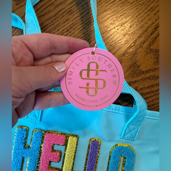 Simply Southern Hello Weekend tote - brand new!! - Picture 2 of 8